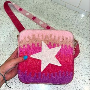 ⭐️PREPPY PINK BEADED PURSE⭐️